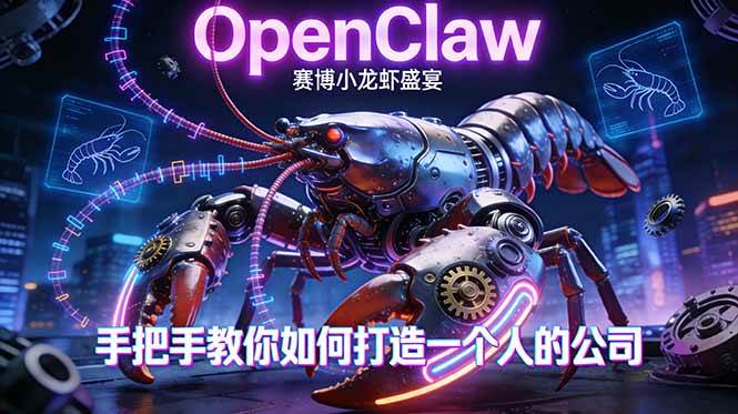 (3.18)OpenClaw，小龙虾-从产品到爆款的成长之路，手把手教你如何打造一个人的公司